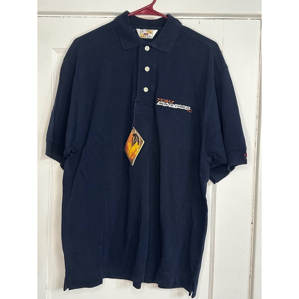 Team Monte Carlo navy Polo size S/P NWT